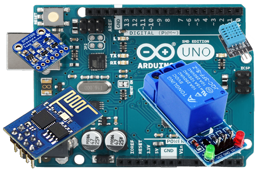 VMC automatisée commandée par Arduino UNO en Wifi